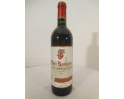 Côtes Rocheuses - Côtes Rocheuses - 1998 - Rouge