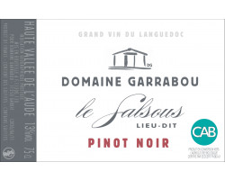 Le SALSOUS 2019 - Domaine Garrabou - 2019 - Rouge