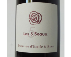 Les 5 Seaux - Domaine d'Émile et Rose - 2021 - Rouge