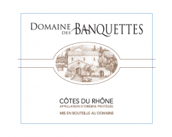 Côtes du Rhône - Domaine des Banquettes - 2022 - Rouge