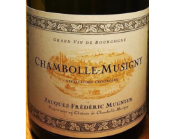 Chambolle-Musigny - Domaine Jacques-Frédéric Mugnier - 2020 - Rouge