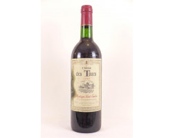 montagne saint émilion - Château des Tours - 1996 - Rouge