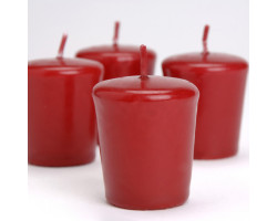 Lot De 4 Bougies Votive 4 6 X 5 1 Cm Rouge - Amadeus -  - 