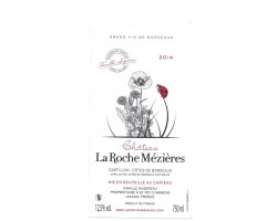 Château la Roche Mézières - Château La Roche Mézières - 2018 - Rouge
