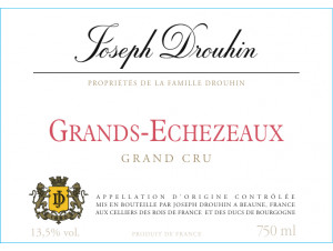 Grands-Echezeaux Grand Cru - Maison Joseph Drouhin - 1995 - Red