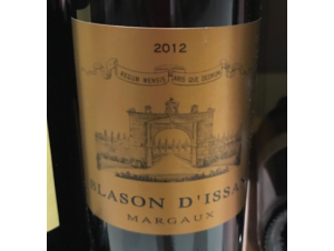 Blason d'Issan - Château d'Issan - 2012 - Red