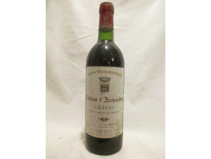 Château d'Archambeau Graves - Château d'Archambeau - 1981 - Red