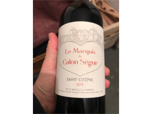 Le Marquis - Château Calon Ségur - 2019 - Red