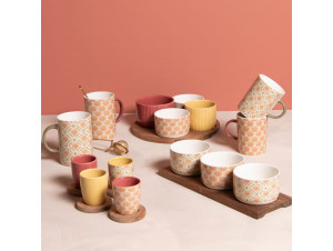 Set Apéritif 4 Pièces Rangoli - table passion -  - 