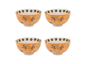 Coffret De 4 Coupelles Peony 11 Cm - table passion -  - 