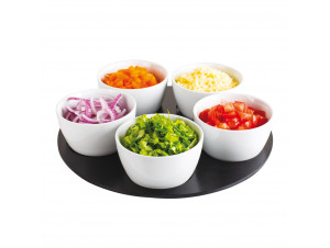 Service Apéritif Piccolo 6 Pièces 33 Cm - table passion -  - 