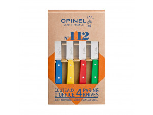 Coffret De 4 Couteaux D'office N°112 Classique - opinel -  - 