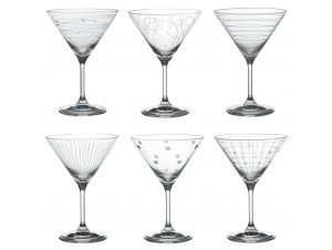 Coffret De 6 Verres À Cocktail Graphik - table passion -  - 