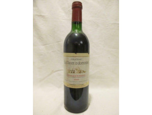 Château La Croix D'antonne - Château la Croix d'Antonne - 1989 - Red