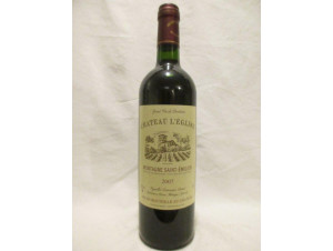 Château L'église - Vignobles Dominique Dumas - 2007 - Red