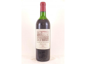 Château Plantey - Château Plantey - 1986 - Red