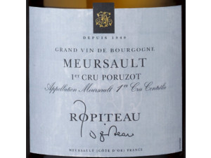 Meursault Premier Cru Poruzot - Ropiteau Frères - 2022 - White