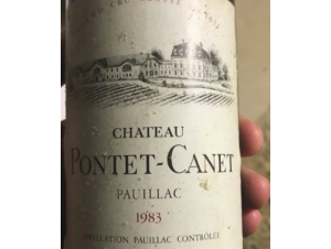Château Pontet-Canet - Château Pontet-Canet - 1983 - Red