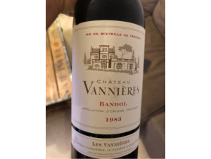 Chateau Vannieres - Château Vannières - 1999 - Red