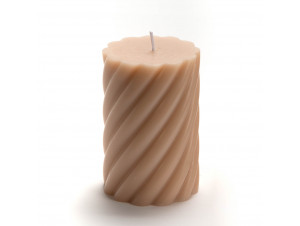 Bougie Torsade Petit Modèle Nude lot De 6 - Amadeus -  - 