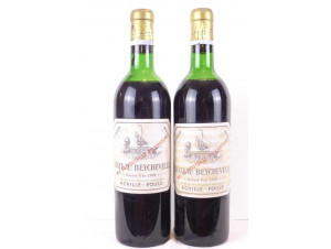 Coffret 2 bouteilles - Château Beychevelle - Château Beychevelle - 1970 - Red