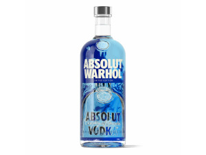 Absolut Blue Warhol Edition Limitée - Absolut Vodka - No vintage - 