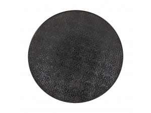 Assiette À Dessert Vésuvio Noir 21 Cm lot De 6 - table passion -  - 