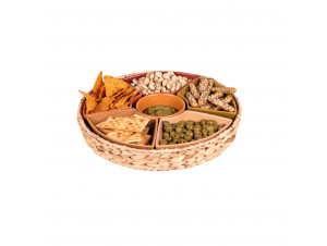 Service Apéritif 7 Pièces Bamba 36 Cm - table passion -  - 