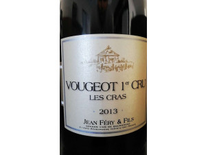 Vougeot 1er Cru Les Cras - Domaine Jean Fery & Fils - 2022 - Red