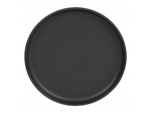 Assiette À Dessert Uno Noir 22 Cm lot De 6 - table passion -  - 