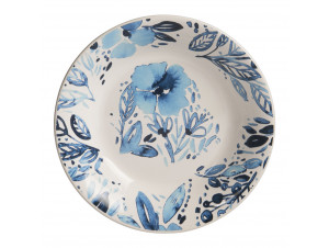 Assiette Creuse Jardin Bleu 20 5 Cm lot De 6 - trend'up -  - 