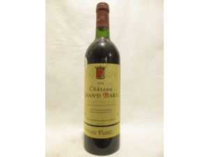 Chateau Grand Baril - Château Grand Baril et Réal Caillou - 1998 - Red