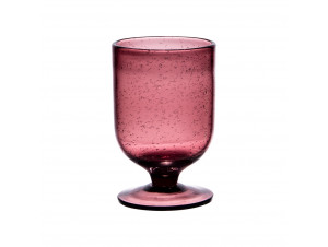 Verre À Pied Gordes Bullé Violet lot De 6 - table passion -  - 