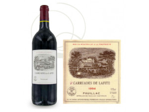 Carruades de Lafite - Domaines Barons de Rothschild - Château Lafite Rothschild - 2010 - Red
