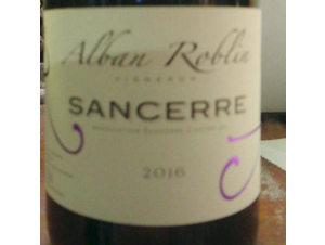 Sancerre - Alban Roblin - 2016 - Red