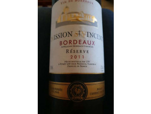 Cuvée Réserve - Mission Saint Vincent - 2011 - Red