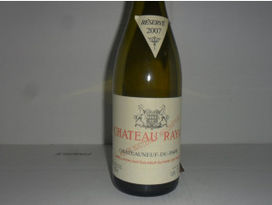 Château  Rayas Blanc - Château Rayas - 2007 - White