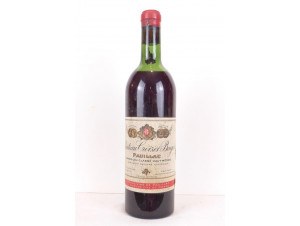 Grand Cru Classé - Château Croizet Bages - 1963 - Red