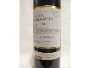 Château Saint-Germain - CALVET - 2010 - Red
