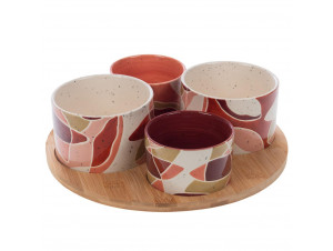 Plateau Apéritif 4 Bols Elena - Amadeus -  - 