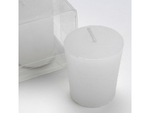 Lot De 4 Bougies Votive 4 3 X 4 7 Cm Blanche - Amadeus -  - 