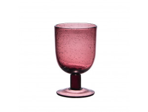 Verre À Pied Luberon Bullé Violet lot De 6 - table passion -  - 