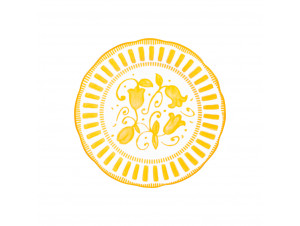 Assiette À Dessert Napoli Jaune 21 Cm lot De 6 - table passion -  - 